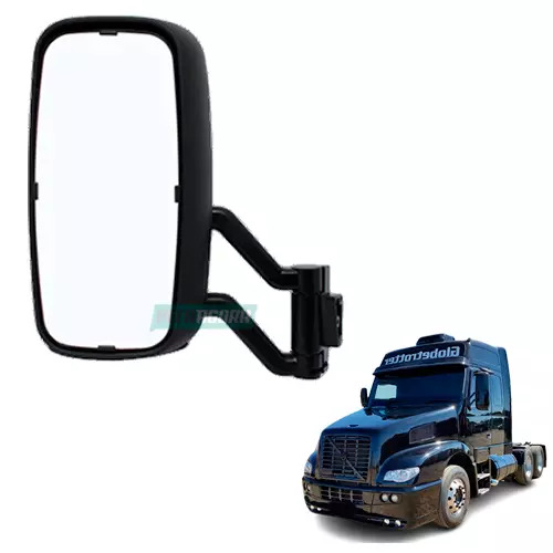 RETROVISOR EXTERNO COMPLETO COM DESEMBACADOR LADO ESQUERDO VOLVO NH FN TODOS (39