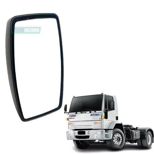 RETROVISOR EXTERNO DUPLO PLANO 380X200 FORD CARGO (2BG8X17K706CA.)