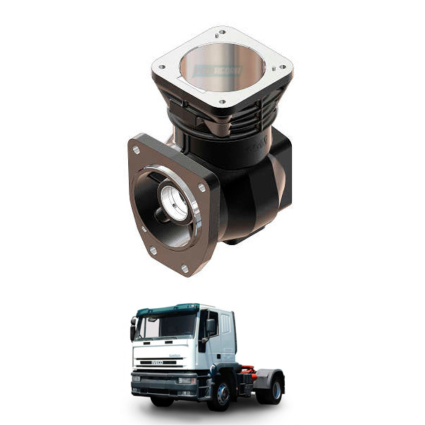 BLOCO COMPRESSOR MONO CILINDRO IVECO EUROTECH EUROSTAR EUROTRAKKER (MGK2072)
