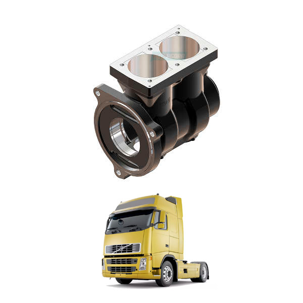 BLOCO COMPRESSOR VOLVO FH13 FM13 NH13 MOTOR D13 (9125120132-MGK2078)