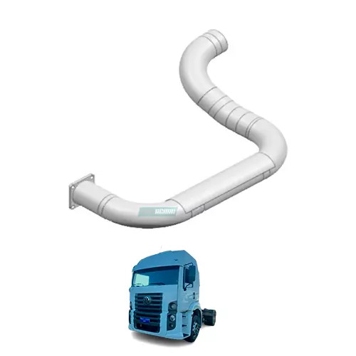 TUBO INTERMEDIARIO ENTRADA SILENCIOSO 3.5POL VW CONSTELLATION 17250E 19320 24250