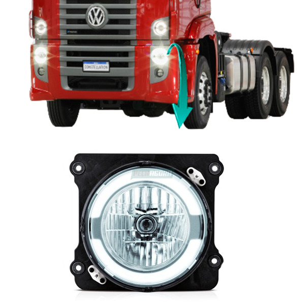 FAROL LADO ESQUERDO VW CONSTELLATION EURO 6 2023... (23K941033)
