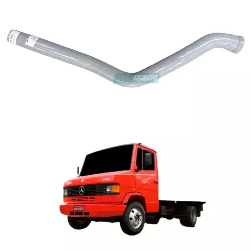 TUBO ESCAPAMENTO ORIGINAL DIANTEIRO 3'' MB 712C 912C 914C 1215C (6884908501-F353