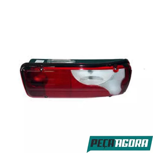 LANTERNA TRASEIRA COMPLETA ESQUERDA LED C/VIGIA SCANIA S4 124 PGR 2007 EM DIANTE
