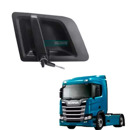 MAÇANETA DA PORTA SCANIA NTG LD (CROMADO) 2559131.|