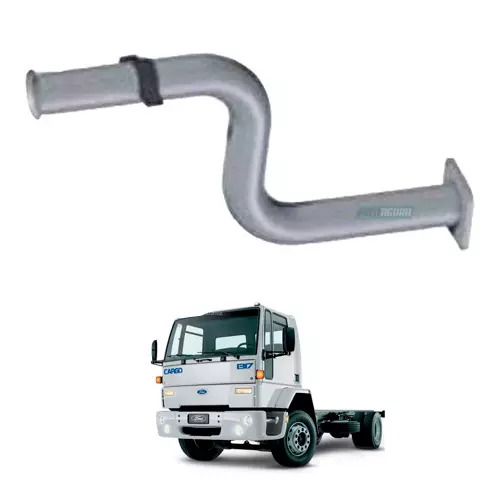 TUBO SAIDA MOTOR 2.5POL COMPATIVEL FORD 1317E 1517E 1717E 815E (4C455246BB-F108)