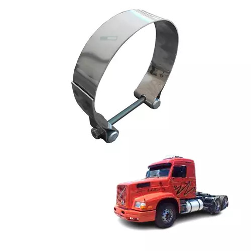 ABRACADEIRA SUPORTE INOX 4POL VOLVO EDC NL VM 210 VM 260 VM 310 (8123257-B069H)