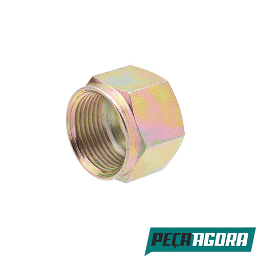 CAIXA 5 PORCA TUBO NYLON 6 X 1,5MM MB MERCEDES BENZ DIVERSAS (CX.814552**5)