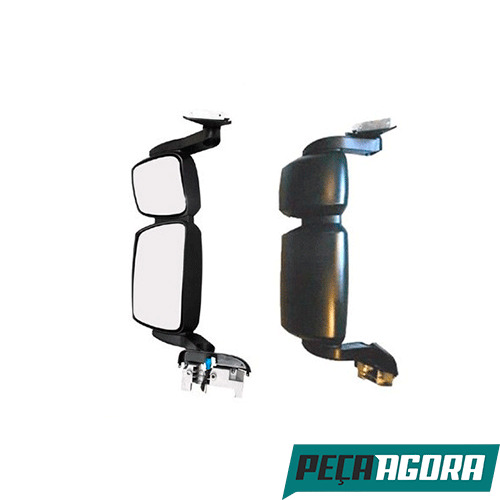 CAIXA 2 ESPELHO RETROVISOR PARA IVECO NOVO STRALIS ESQUERDO - 2008 EM DIANTE (CX