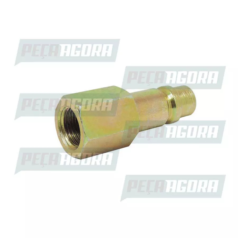 CAIXA 5 ENGATE RAPIDO PINO CONECTOR ROSCA FEMEA M16 X 1,5 CARRETAS            (C