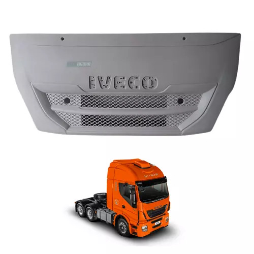 GRADE FRONTAL FIBRA INJETADA PARA IVECO STRALIS HI-WAY (5801549064-C696)