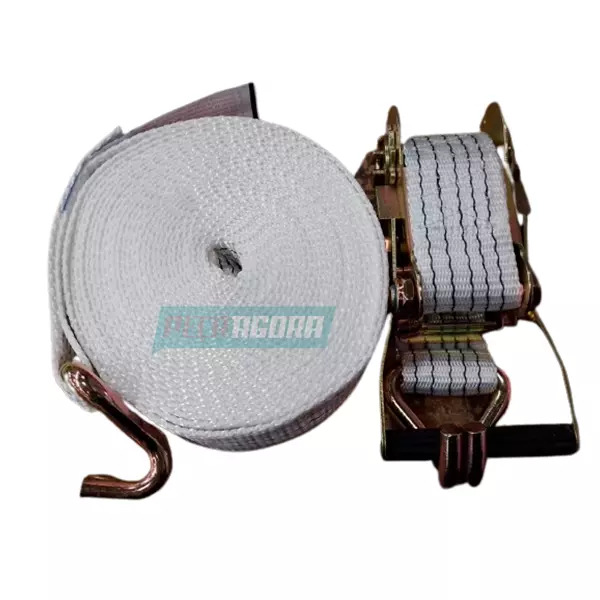 CAIXA 2 KIT CINTA 1,5 TON 9 MTS AMARRACAO DE CARGA GANCHO J BRANCO (CX.7040012-3