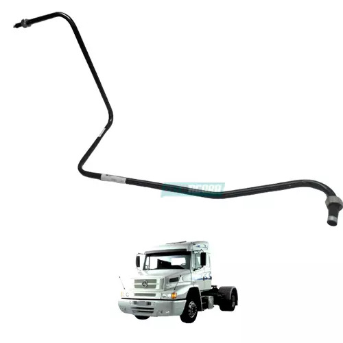 TUBO COMPRESSOR AR ATE A CONEXAO MB L LS 1938 L LK LS2638 MERCEDES BENZ (6964207