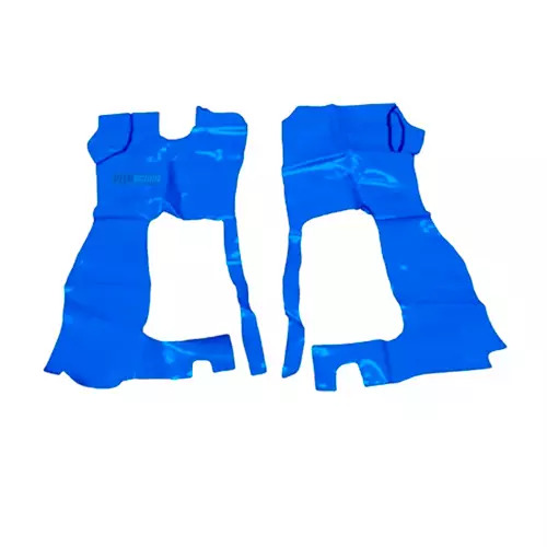 TAPETE VINIL AZUL PARA SCANIA 114 124 1998 CARA CHATA SEM CAPO (SC0017)