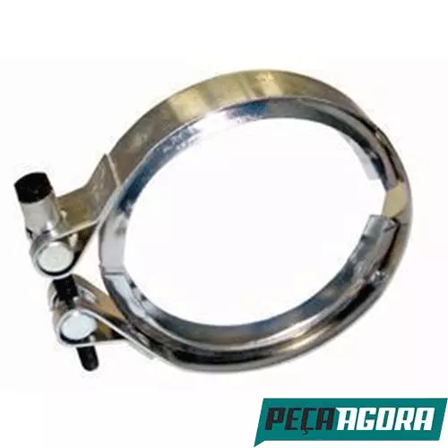 CAIXA 2 ABRACADEIRA TUBO ACO GALVANIZADO PARA SCANIA 94 114 124 114 (CX.1387136*