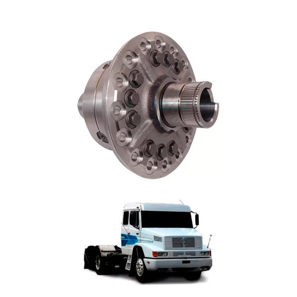 CAIXA SATELITE COMPLETA 14MM MB COM DIFERENCIAL HL7 HD7 (3933501523,)