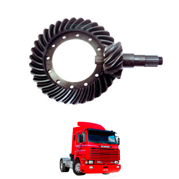 COROA E PINHAO 10X34 RAT 3.40 R770 R780 R660 R780 REDUCAO CENTRAL (1340789.)