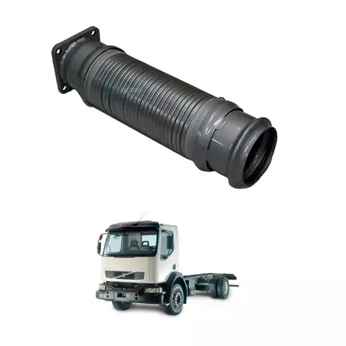 TUBO FLEXIVEL GALVANIZADO 4POL 395MM PARA VOLVO VM 210 260 310 (20563487-V845)