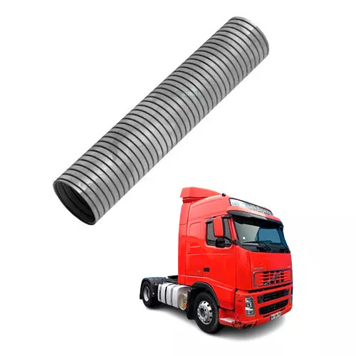 TUBO FLEXIVEL GALVANIZADO 5POL X 380 MM VOLVO FH FM EURO 3 (F7710-V801)