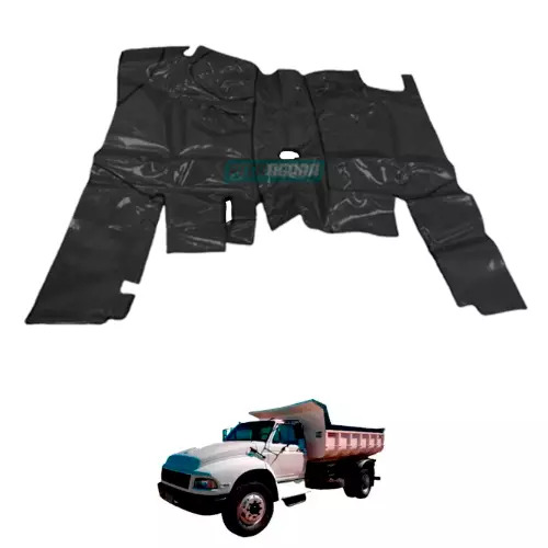 TAPETE VINIL PRETO FORD SAPAO 96 97 98 (PUES234P)