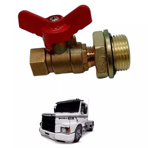 TORNEIRA MACHO FEMEA ADAP BUJAO AR PARA SCANIA 112 113 (318360)