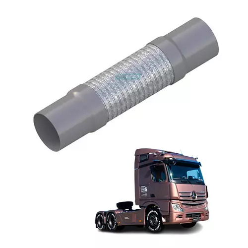 TUBO FLEXIVEL GALVANIZADO 3POL X 350MM UNIVERSAL  (TM2075A-B076Q)