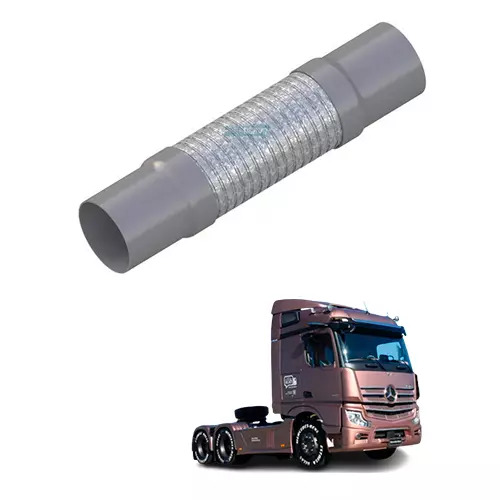 TUBO FLEXIVEL GALVANIZADO 5POL X 350MM UNIVERSAL (B076U)