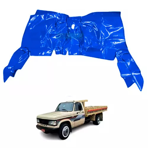 TAPETE VINIL AZUL CHEVROLET CAMINHAO D40 (PUES774A)