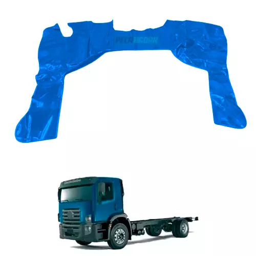 TAPETE VINIL AZUL VW CONSTELLATION CABINE DUPLA SEM CAPO (PUES345A)