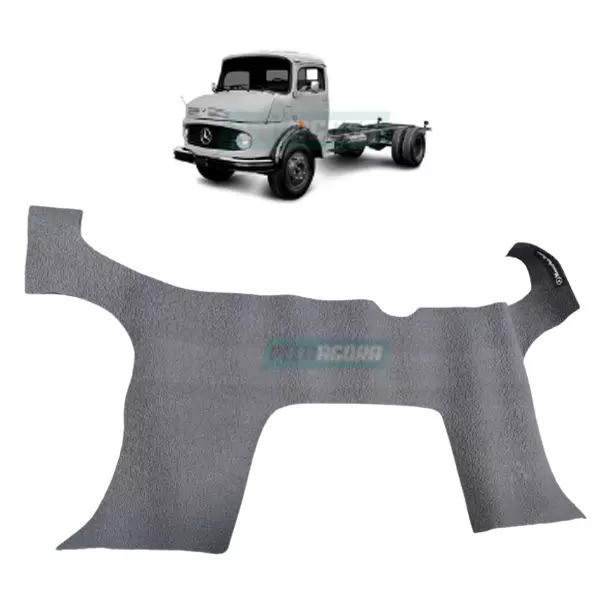 TAPETE MB 1113 1313 1513 2013 2213 BORRACHA TEXTURIZADO COM NOME COM LOGO (13811