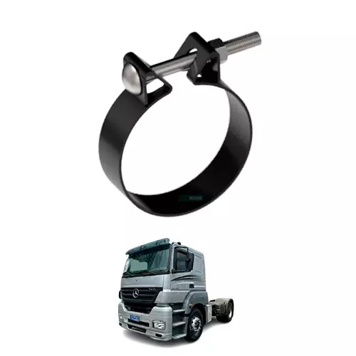 ABRACADEIRA 4.5POL PARA ESCAPAMENTO MB AXOR 2035 2040 2044 2540 2544 2640 2644 3