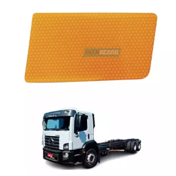 REFLETIVO DIANTEIRO ESQUERDO AMARELO PARACHOQUE VW WORKER 13190 23210 17210 1317