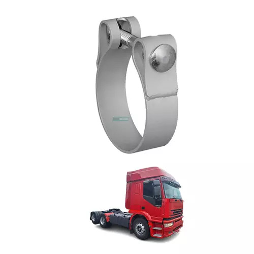 ABRACADEIRA PARA TUBO 4.5POL IVECO EUROTECH 450E37 STRALIS NR EURO 3 ATE 2011 MB