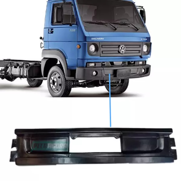 PARACHOQUE CENTRAL VW DELIVERY 5150 8160 9160 10160 2012 CINZA (2P0807103A54V.-4