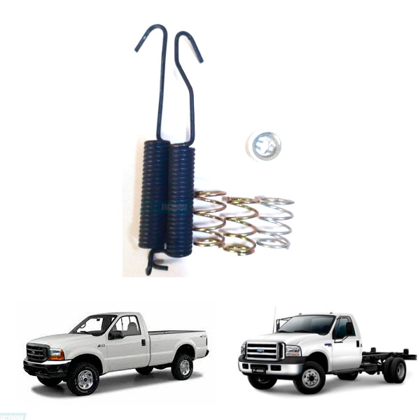 JOGO MOLA SAPATA FREIO TRASEIRO FORD F350 F4000   (BC7A2A094B-AVA)