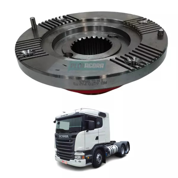 FLANGE ESTRIADA ACOMPLAMENTO CAMBIO PARA SCANIA G440 R440 R480 R620 (1868016)