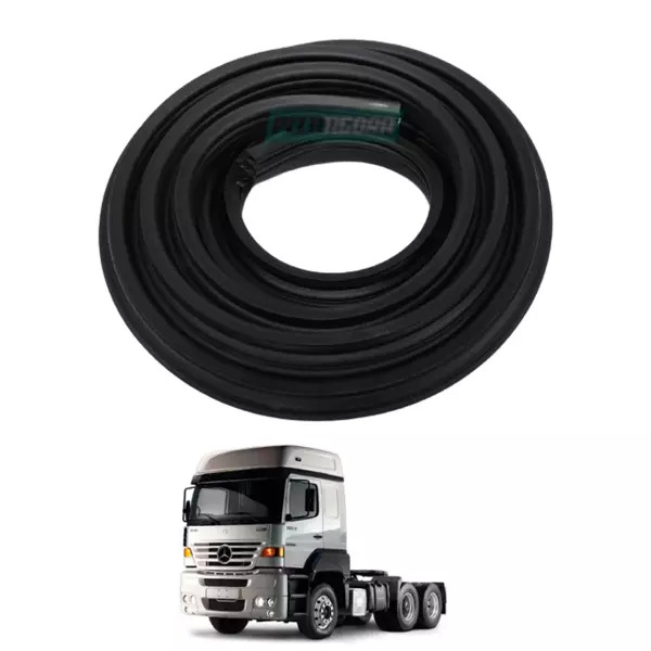 PAR BORRACHA PORTA MB ATEGO TODOS AXOR TODOS 1938 1938S 1944S CARA CHATA - SERVE