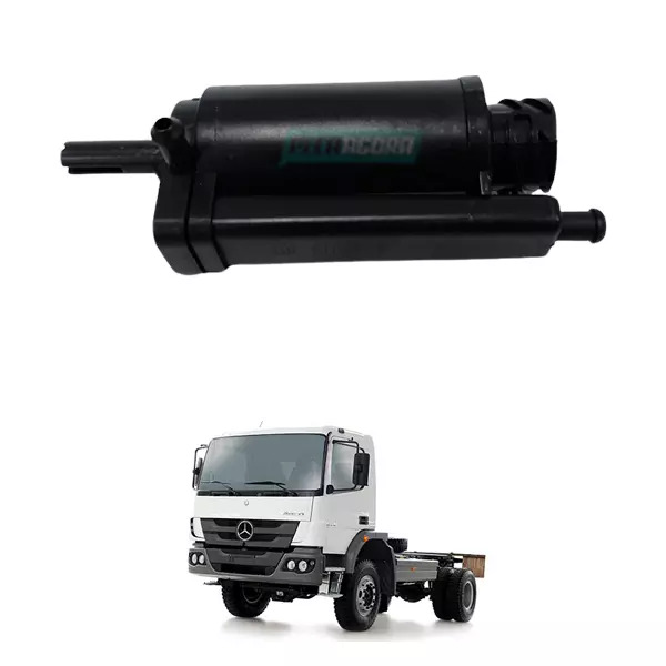 BOMBA ESGUICHO LAVADOR 24V PARABRISA MB 1944S ATEGO AXOR MAN TGX PARA SCANIA SER