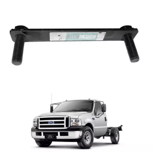PLACA DO SUPORTE PNEU FORD F350 (YC351A386AB)