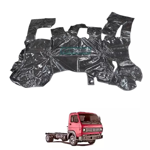 TAPETE VINIL PRETO VW DELIVERY 8160 COM CAPO COM CONSOLE (PUES353P)