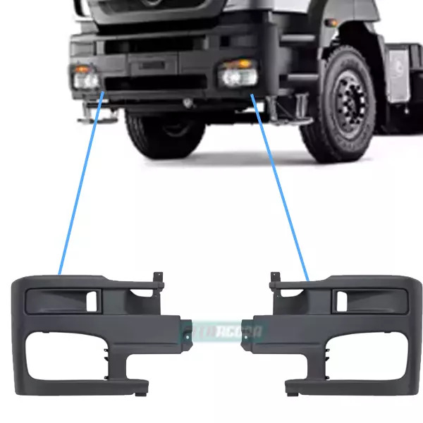 PAR PONTEIRA PARACHOQUE MB AXOR 3344 4144 - CHAPA (K.3758802070-3758802170)