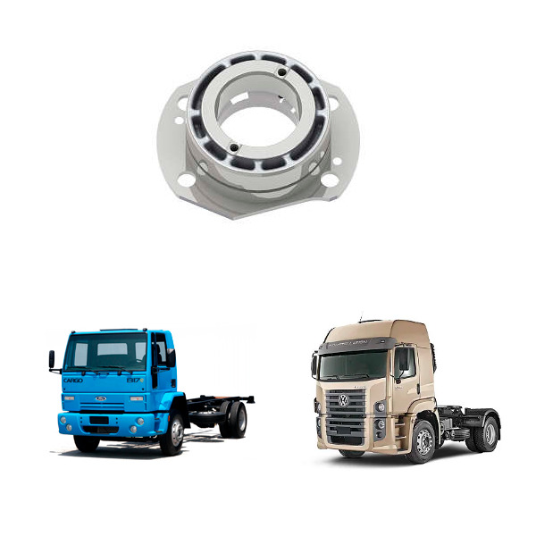 FLANGE TRASEIRO COMPRESSOR CUMMINS FORD VW (9111536074-MGK2424)