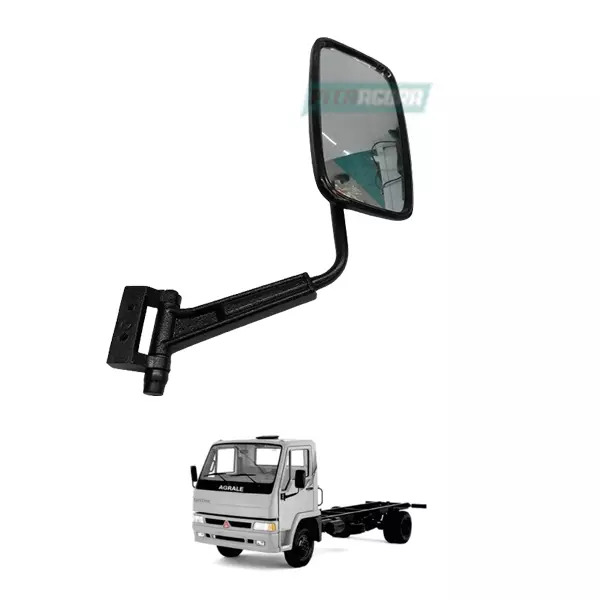 ESPELHO RETROVISOR DIREITO AGRALE 7500 ATE 1999 - COMPLETO (6009013698001-)
