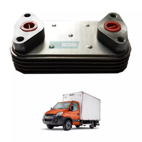 RADIADOR OLEO MOTOR F1C PARA IVECO DAILY 35S14 35C14 35C15 40C14 40S14 45S17 50C