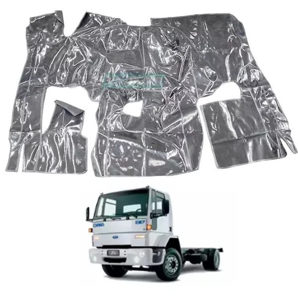 TAPETE VINIL CINZA FORD CARGO COM CAPO 2010 EM DIANTE (PUES242C)