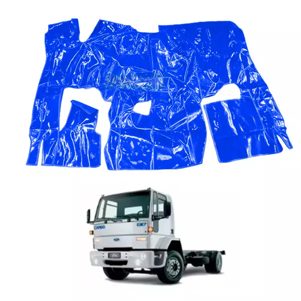 TAPETE VINIL AZUL FORD CARGO COM CAPO 2010 EM DIANTE (ML0273L-PUES242A)