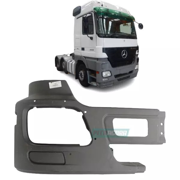 PARACHOQUE DIANTEIRO ACTROS MP2 (TETO BAIXO)  LATERAL DIR. (SEM FURO PARA FAROL 