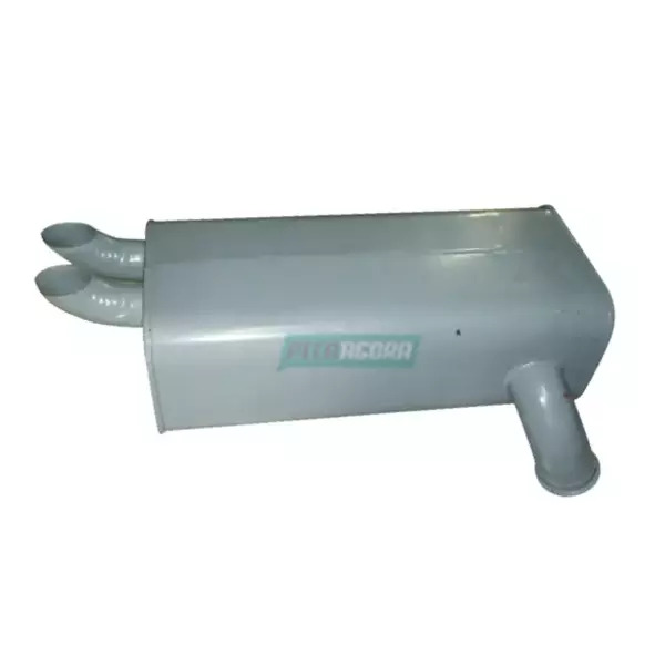 SILENCIOSO MB ONIBUS O500RS O500R MIOLO METALICO E LA DE VIDRO  (6344900001-SI09