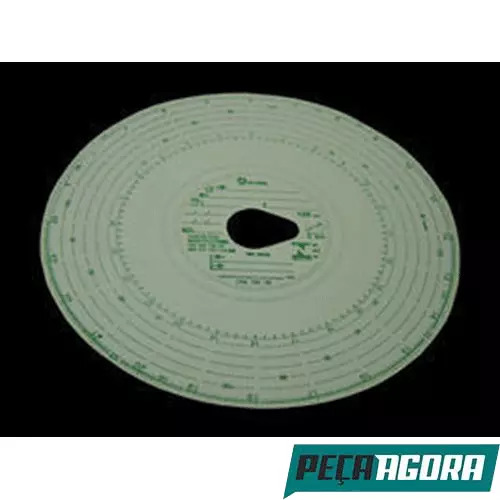 DISCO TACOGRAFO DIARIO CAIXA 100 DISCOS MB MERCEDES BENZ (3445427195)