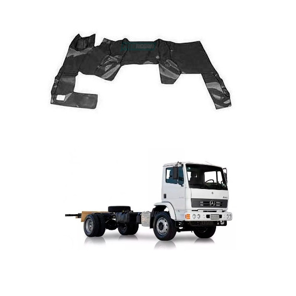 TAPETE VINIL MERCEDES-BENZ ACCELO - VERMELHO PLUS (463255])